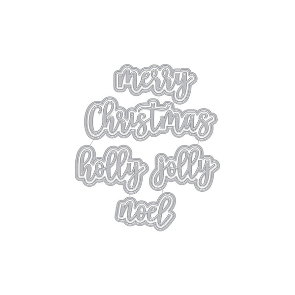 Hero Arts Christmas Words Dies