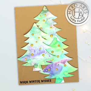 Hero Arts Tree & Stocking Tag Dies