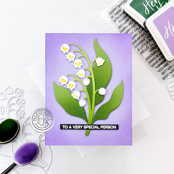 Hero Arts Everyday Sentiment Strips Clear Stamps