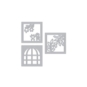Hero Arts Looking Glass Green House Dies