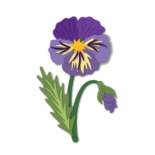 Hero Arts Pansy Fancy Dies