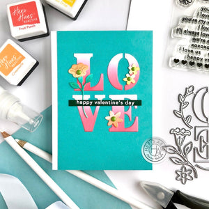 Hero Arts Love and Florals Dies