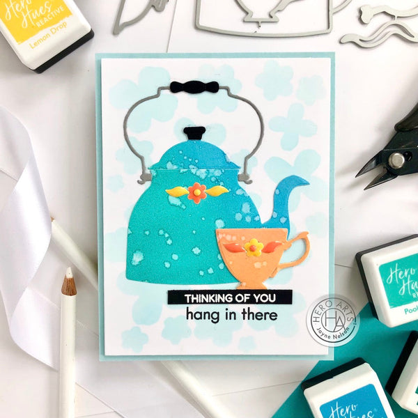 Hero Arts Tea Kettle Dies