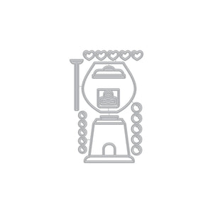 Hero Arts Gumball Machine Fancy Dies