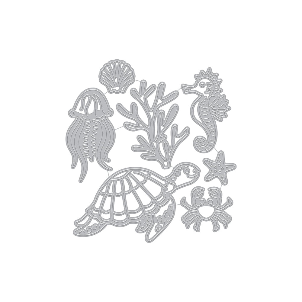 Hero Arts Sea Creatures Dies