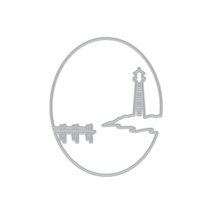 Hero Arts Lighthouse Window Dies