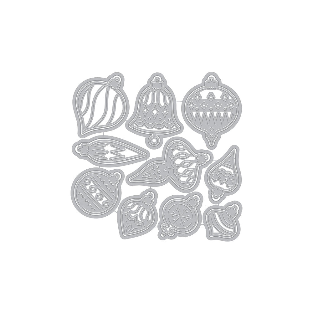 Hero Arts Gold Trim Ornaments Fancy Dies