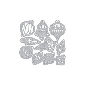 Hero Arts Gold Trim Ornaments Fancy Dies