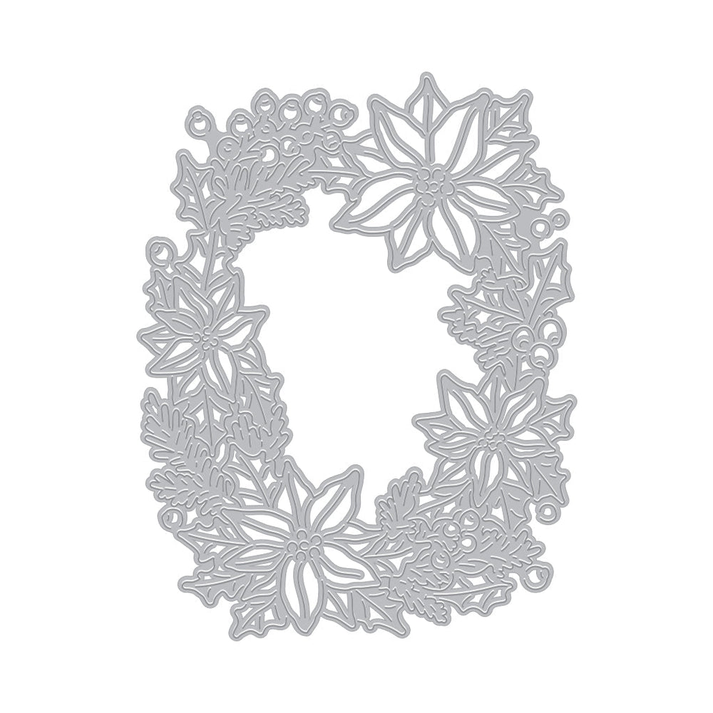 Hero Arts Poinsettia Window Dies