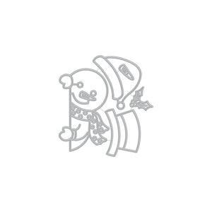 Hero Arts Peeking Snowman Dies