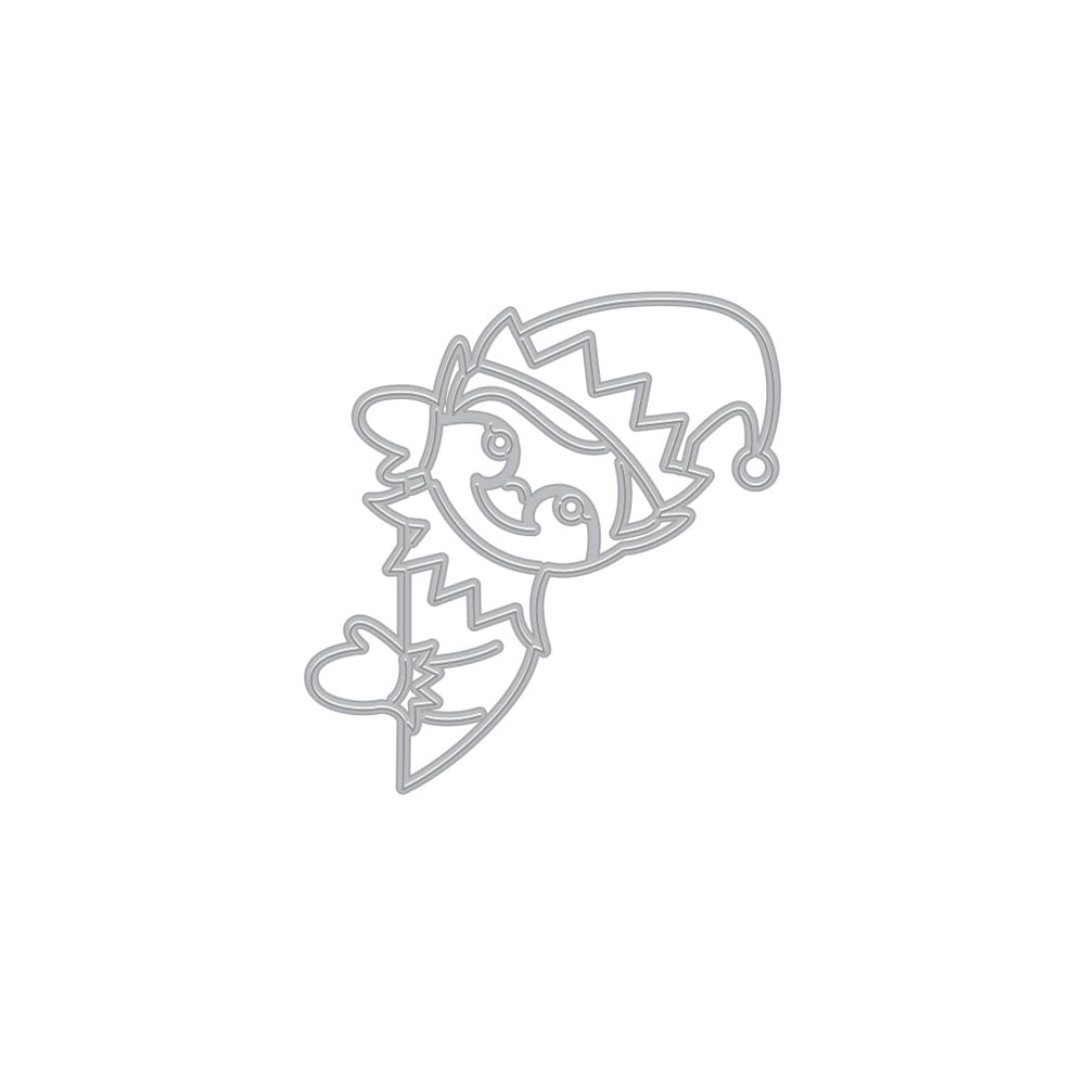 Hero Arts Peeking Elf Dies