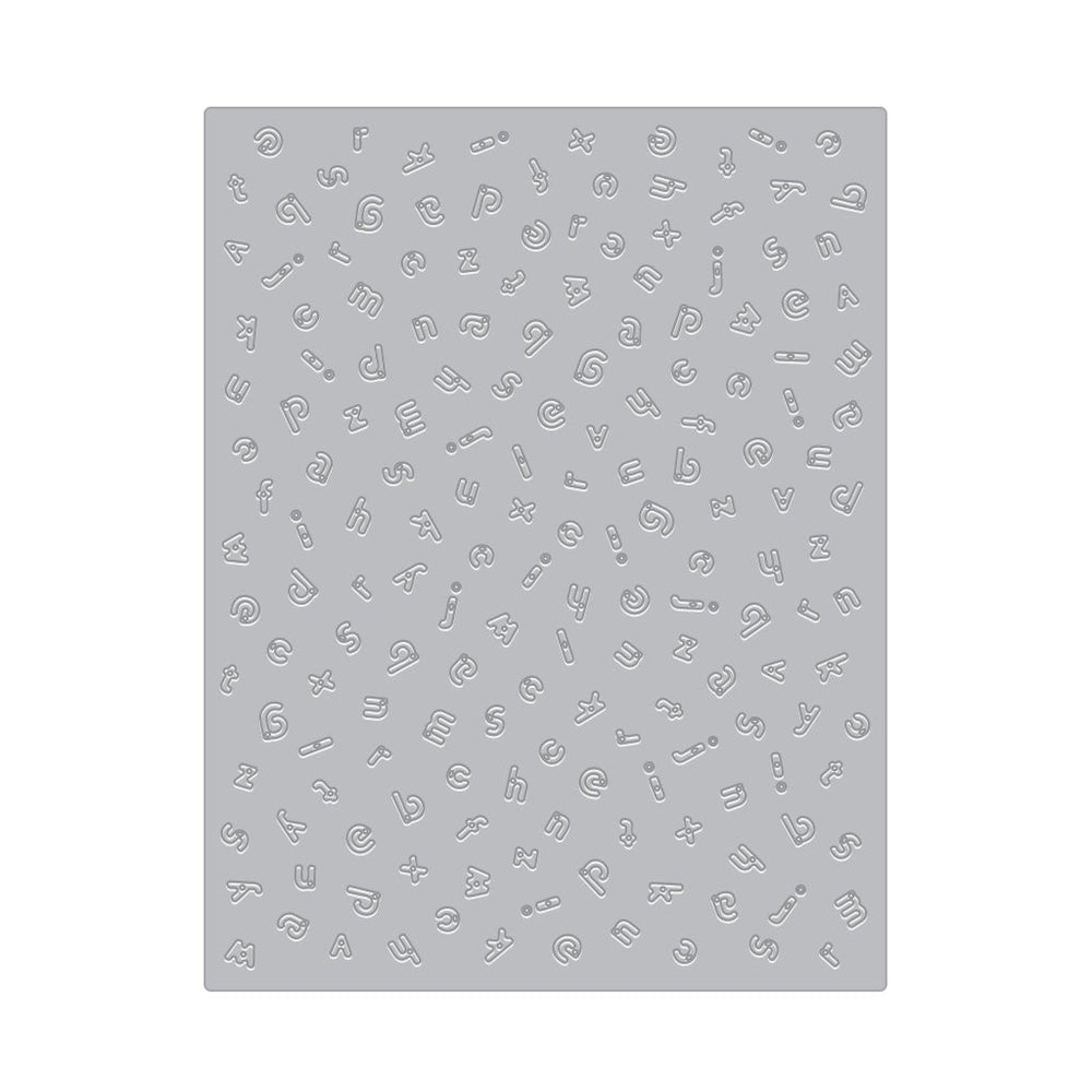 Hero Arts Alphabet Embossing Plate