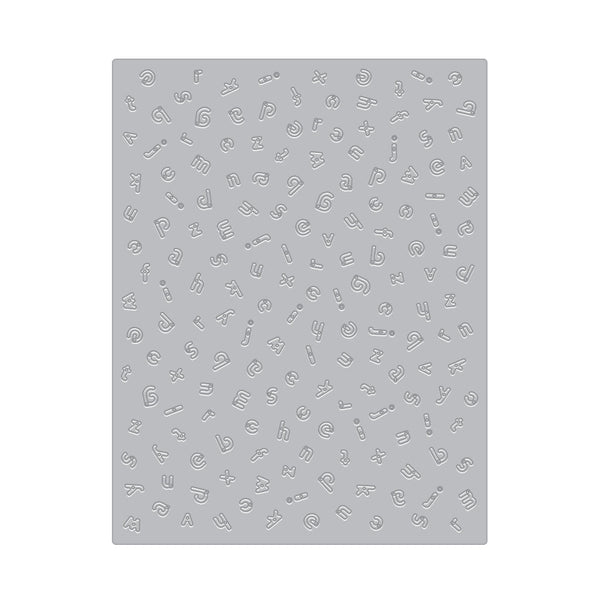 Hero Arts Alphabet Embossing Plate