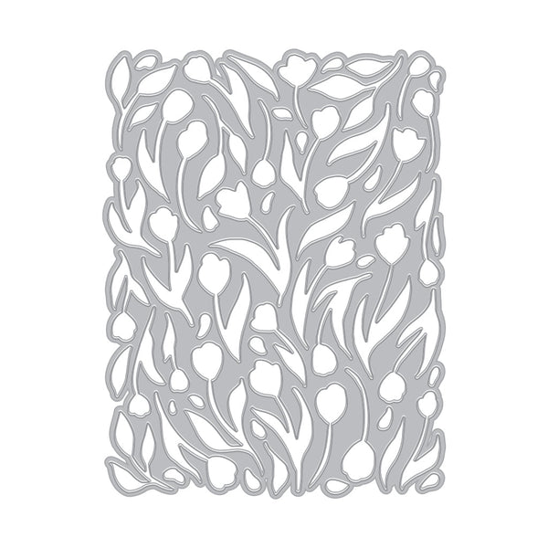 Hero Arts Tulip Pattern Cover Plate Dies