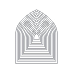 Hero Arts Pointed Arches Infinity Nesting Dies