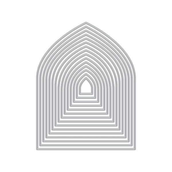 Hero Arts Pointed Arches Infinity Nesting Dies