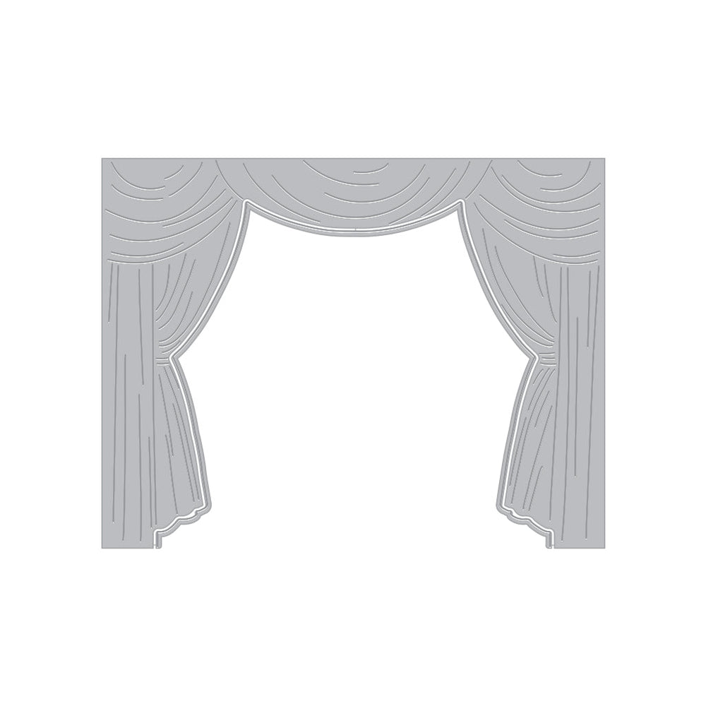 Hero Arts Stage Curtain Fancy Dies by Ralph Tyndall