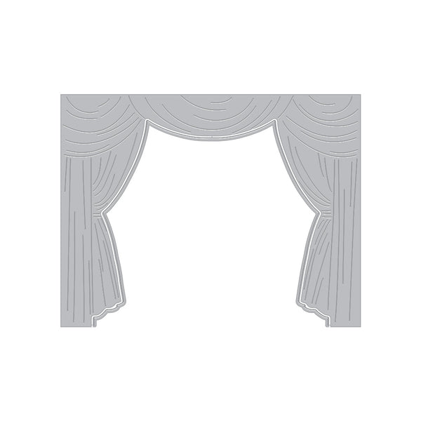 Hero Arts Stage Curtain Fancy Dies by Ralph Tyndall
