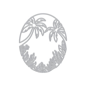 Hero Arts Tropical Foliage Window Fancy Dies