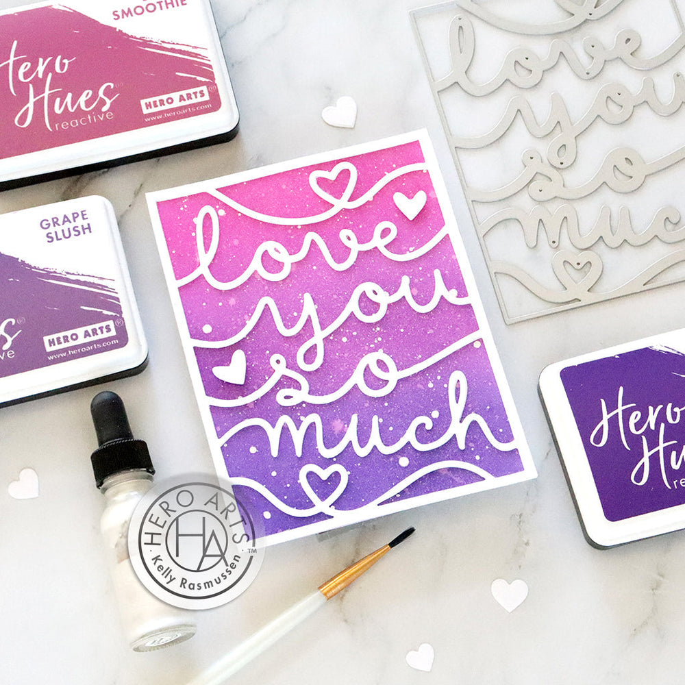 Hero Arts Love You So Much Cover Plate Dies