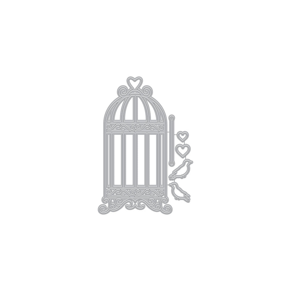 Hero Arts Vintage Birdcage Fancy Dies
