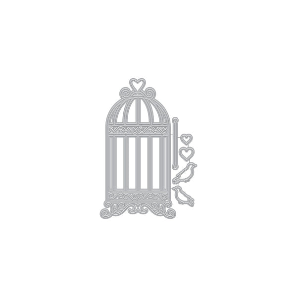 Hero Arts Vintage Birdcage Fancy Dies