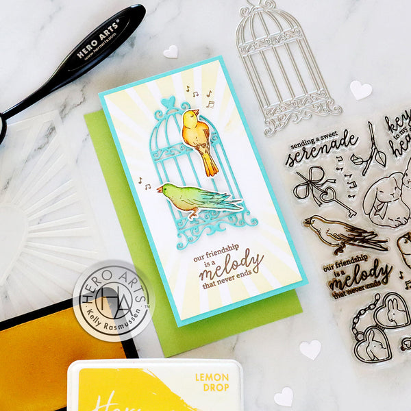 Hero Arts Vintage Birdcage Fancy Dies