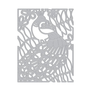 Hero Arts Peacock Cover Plate Dies