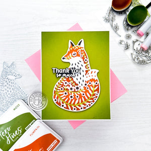 Hero Arts Folk Fox Fancy Dies