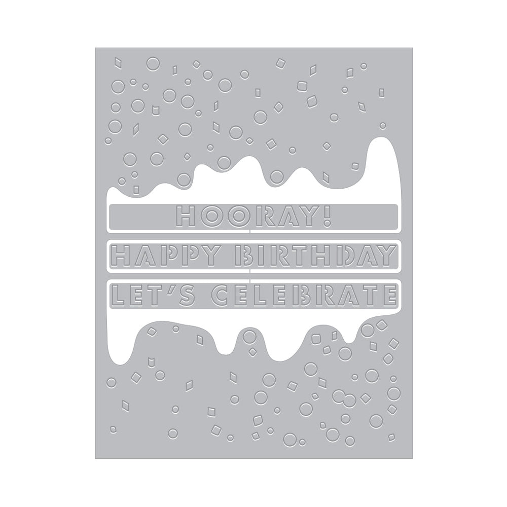 Hero Arts Hooray Birthday Cover Plate Dies