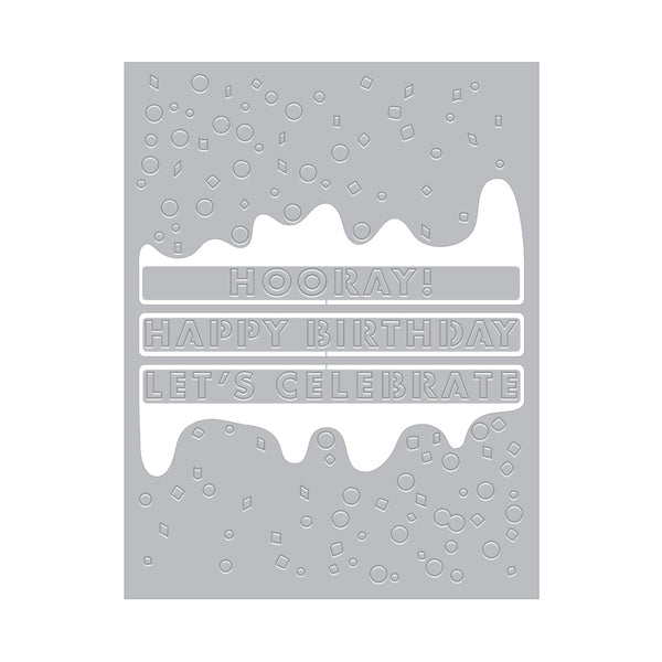 Hero Arts Hooray Birthday Cover Plate Dies