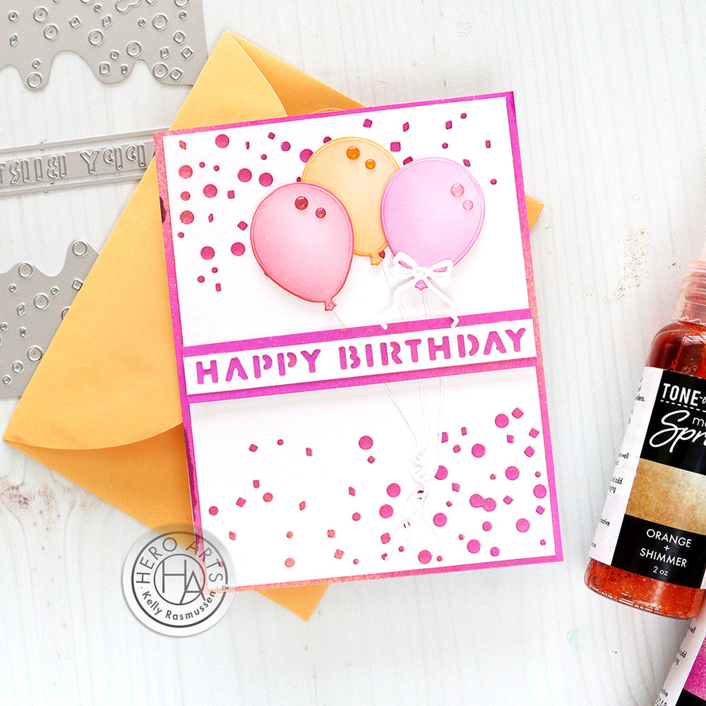 Hero Arts Hooray Birthday Cover Plate Dies