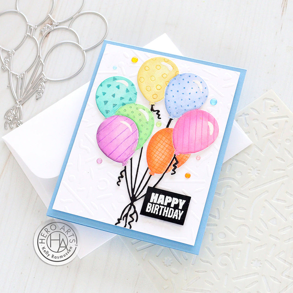 Hero Arts Balloon Bunch Dies