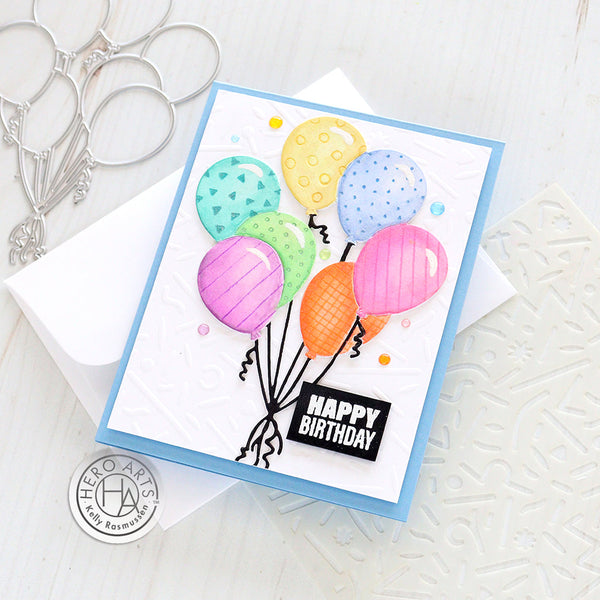 Hero Arts Balloon Bunch Dies