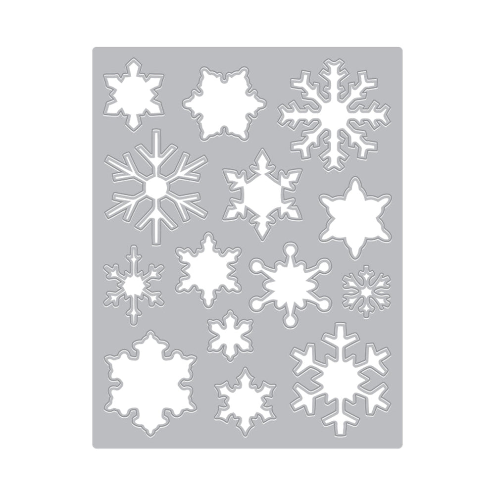 Hero Arts Snowflake Patterned Cover Plate Dies