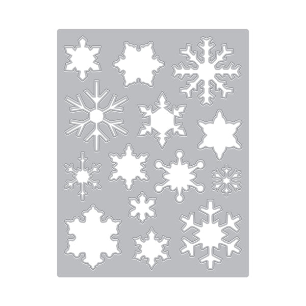 Hero Arts Snowflake Patterned Cover Plate Dies