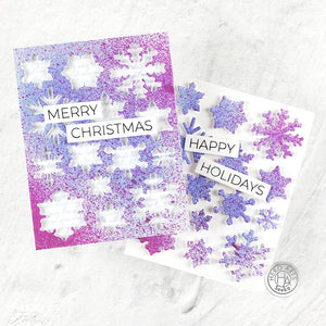 Hero Arts Snowflake Patterned Cover Plate Dies