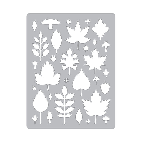 Hero Arts Fall Pattern Cover Plate Dies