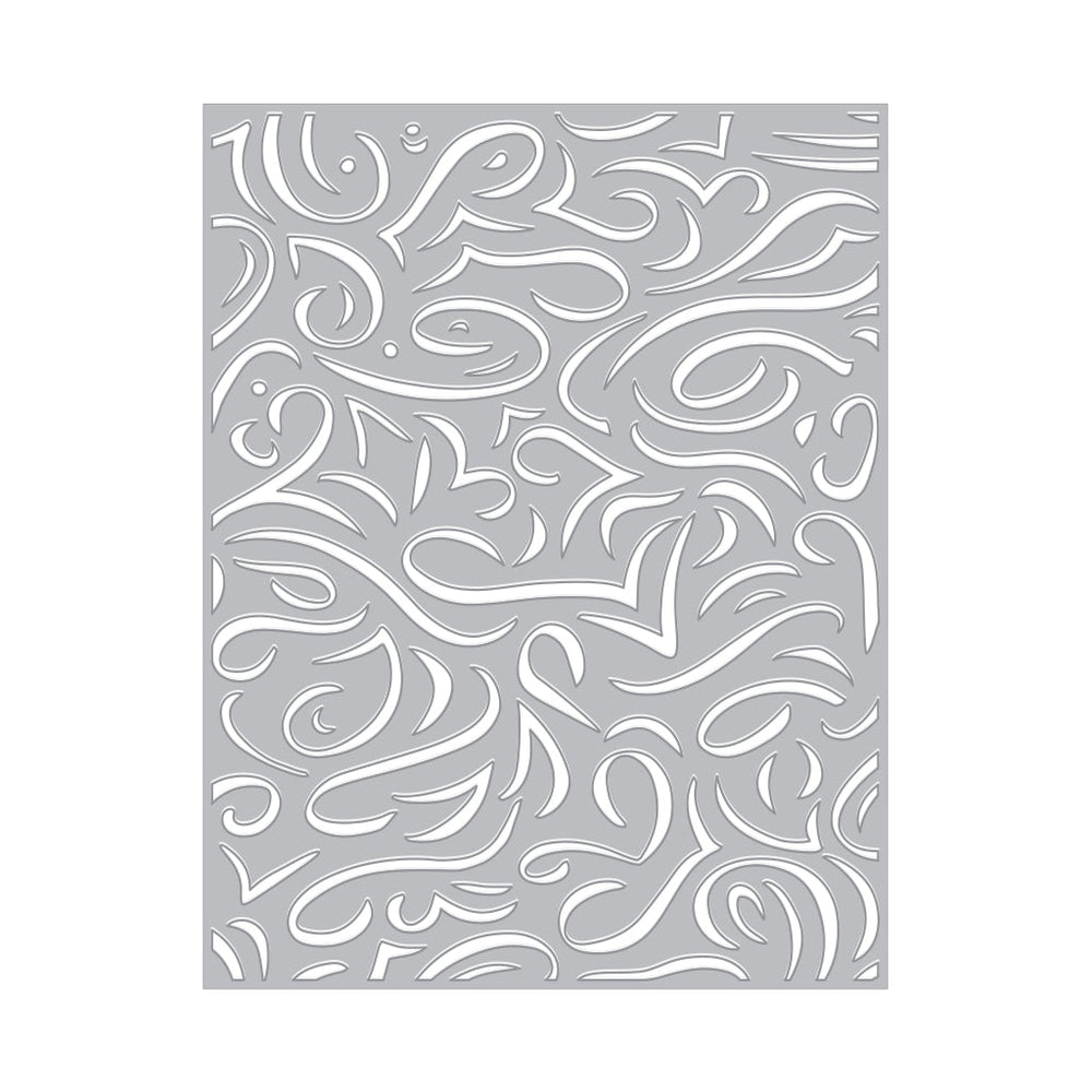 Hero Arts Swirls Confetti Fancy Dies