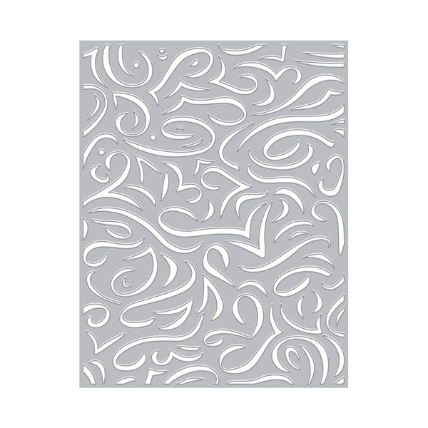 Hero Arts Swirls Confetti Fancy Dies