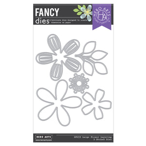 Hero Arts Large Flower Layering Fancy Dies