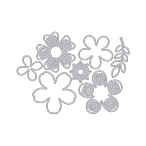Hero Arts Large Flower Layering Fancy Dies