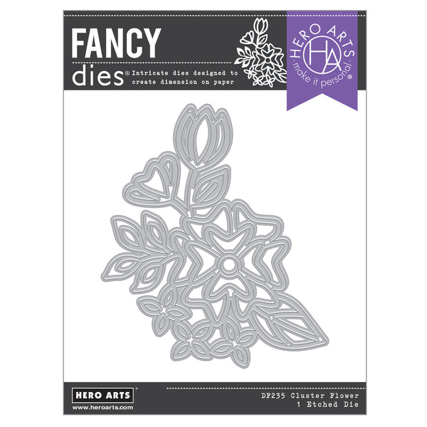 Hero Arts Cluster Flower Die