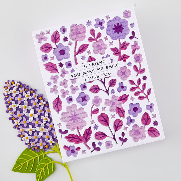 Hero Arts Everyday Sentiment Strips 2 Clear Stamp Set