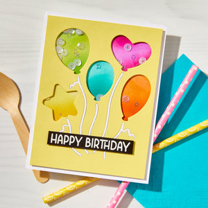 Hero Arts Balloons Cover Plate Die