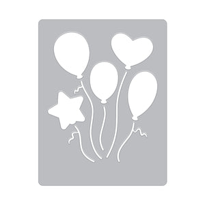 Hero Arts Balloons Cover Plate Die
