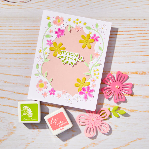 Hero Arts Floral Window Die Set