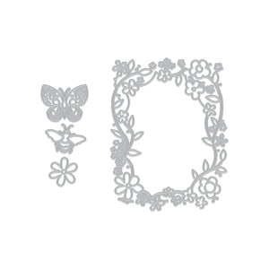 Hero Arts Floral Window Die Set