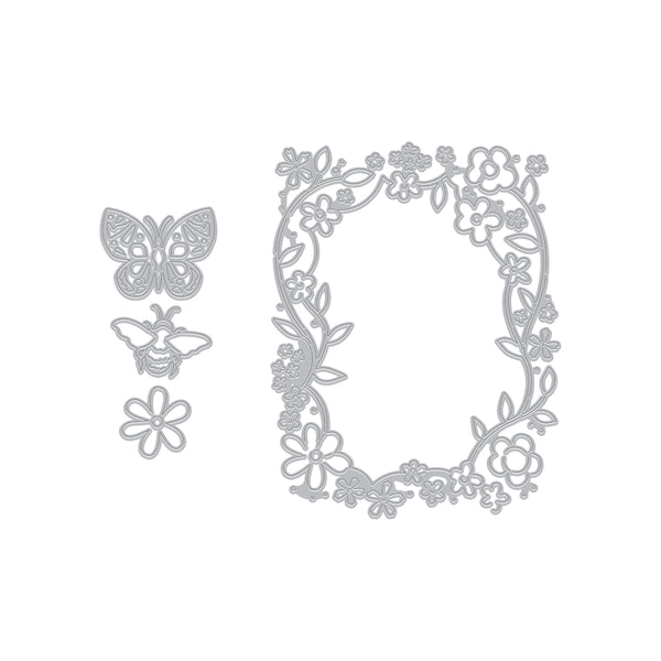 Hero Arts Floral Window Die Set