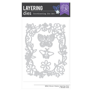 Hero Arts Floral Window Die Set